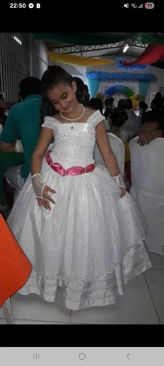 Vestido branco 90
