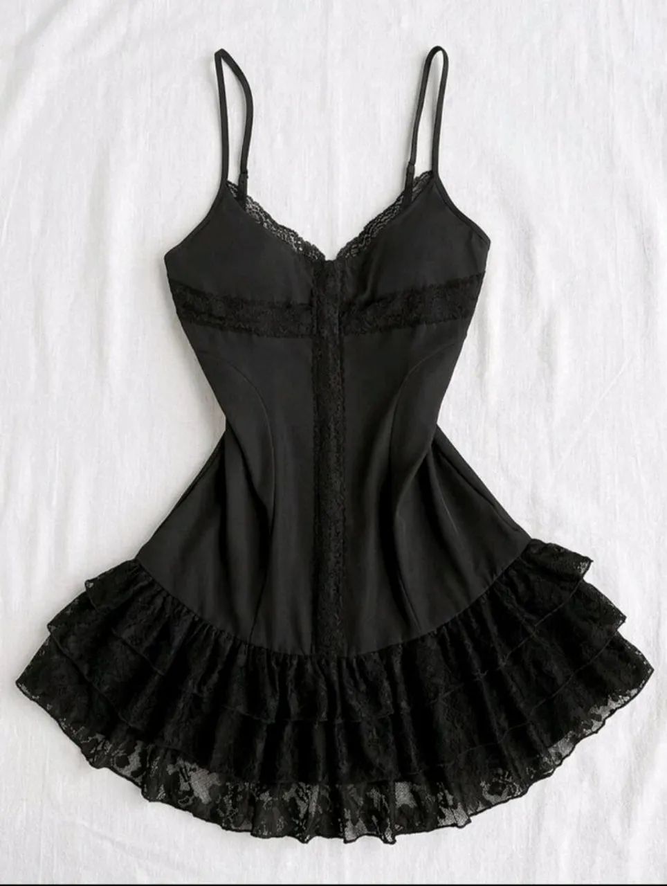 Vestido Gótico Preto P