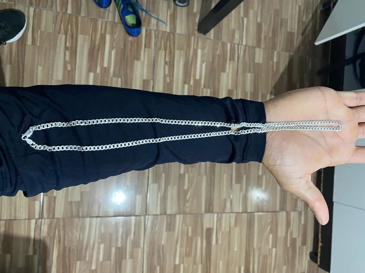 Cordão de prata  - Foto 3