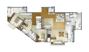 PLANTA 132m²