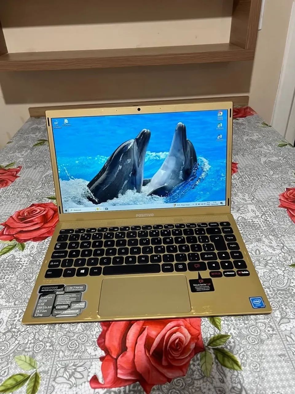 NOTEBOOK GOLD|SSD+4gbRAM|WIN10+BATERIA OK|NOTEBOOK POSITIVO - Foto 5