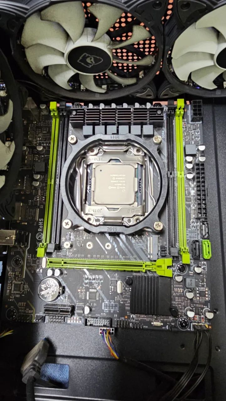 Kit placa mãe + processador Xeon 2680 v4 x99 - Foto 2
