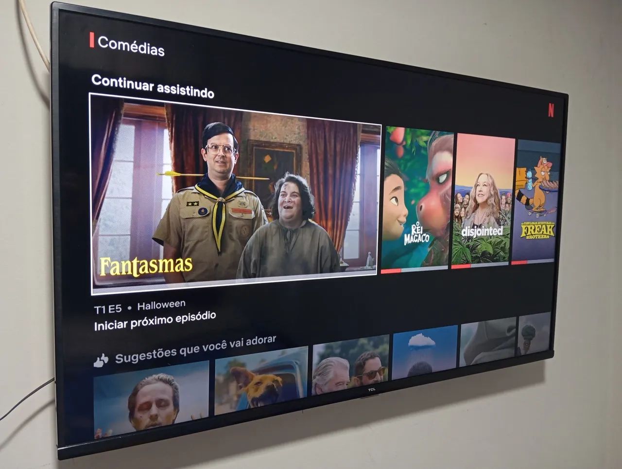 Vendo TV 50 smart 4K da TCL - Foto 4