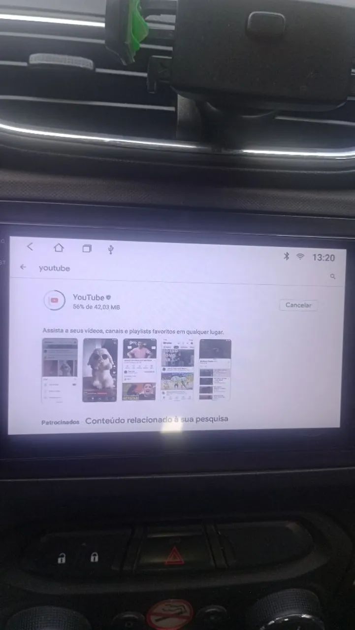 Multimídia Android 7 polegadas com wi fi é GPS  - Foto 5