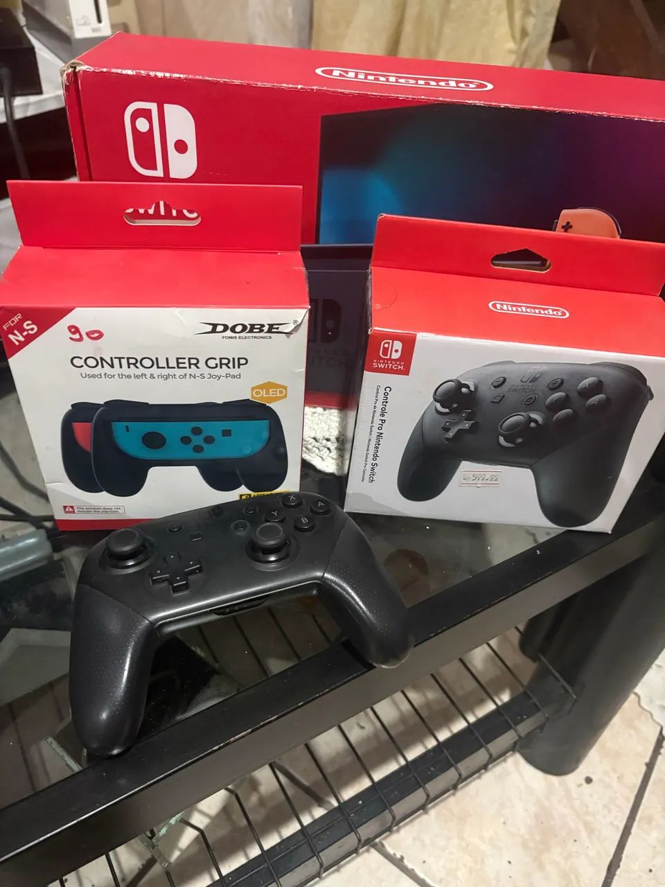Nintendo swith completo com acessórios  - Foto 4