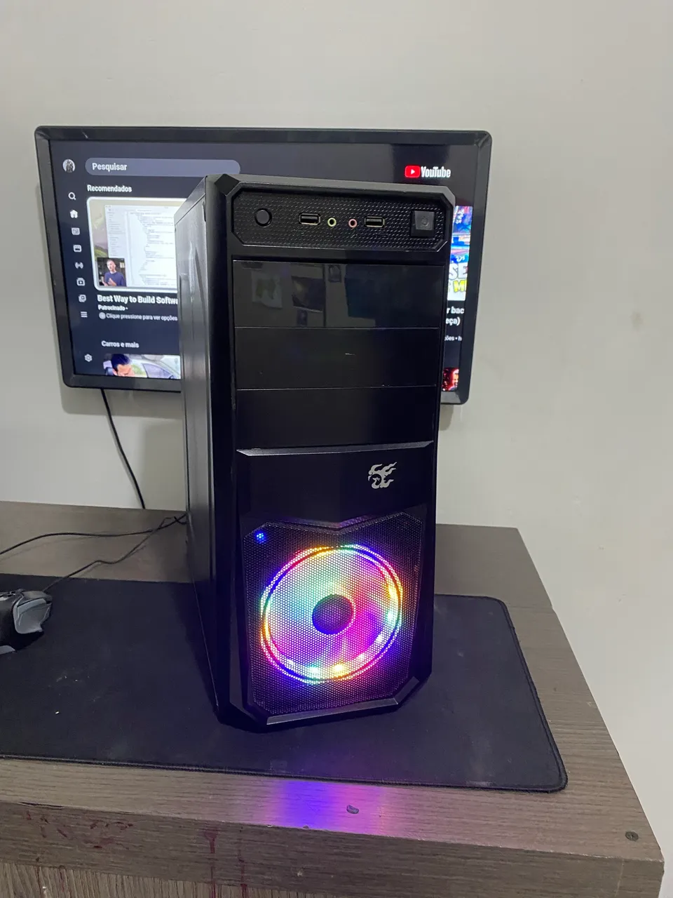 PC Gamer Core i3 8100 3.60GHz / GTX 1050Ti 4GB GDDR5 / 8GB DDR4