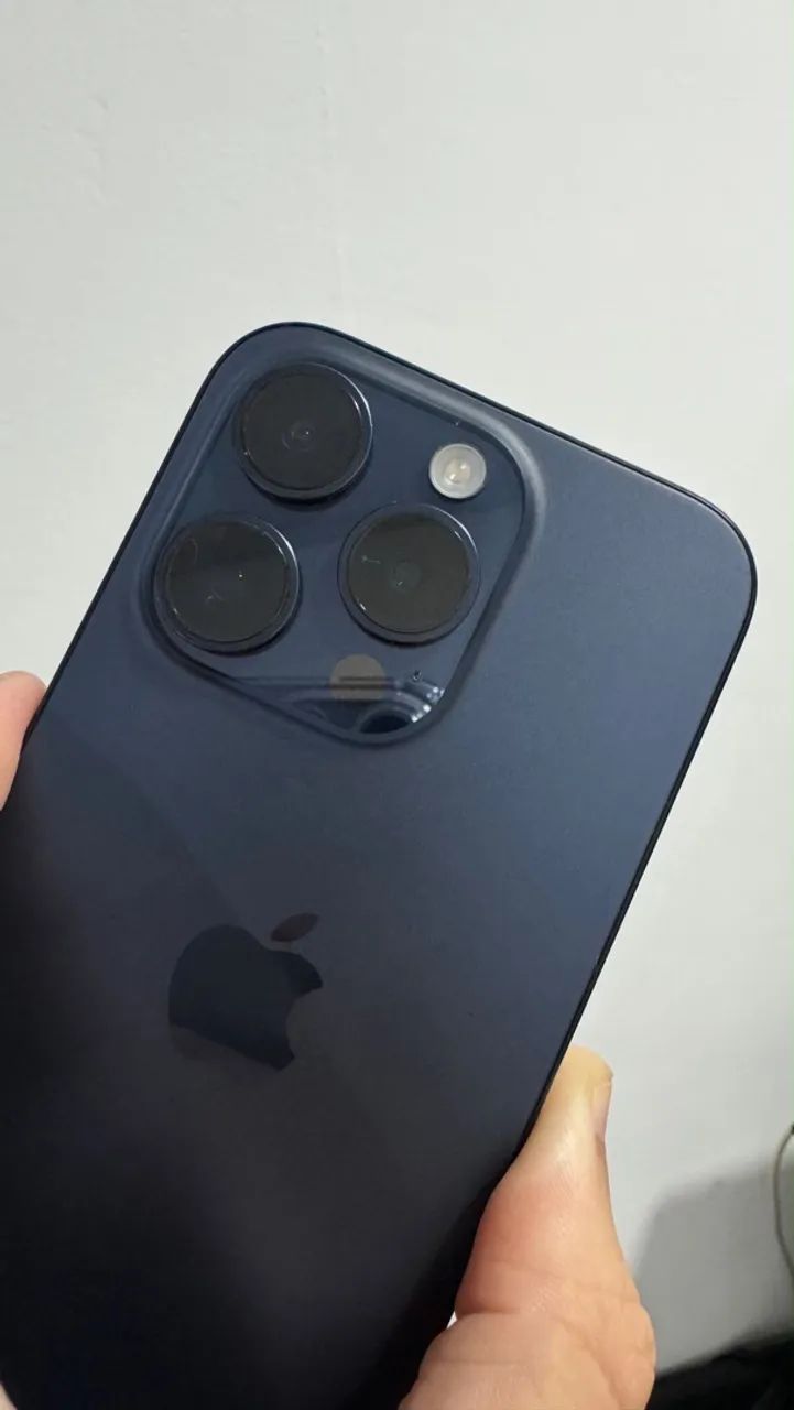 IPhone 15 Pro Azul 86% sem marcas - Foto 4