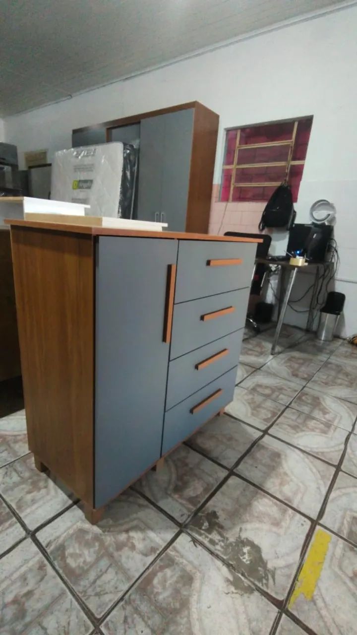 CÔMODA LIGHT MONTADA Á PRONTA ENTREGA HOJE 