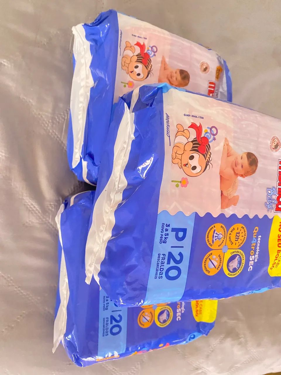 Vendo pacotes de fralda 
