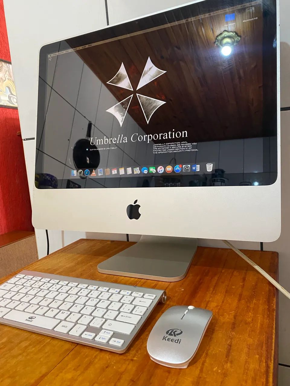 Computador Apple iMac 22 polegadas conservadíssimo 