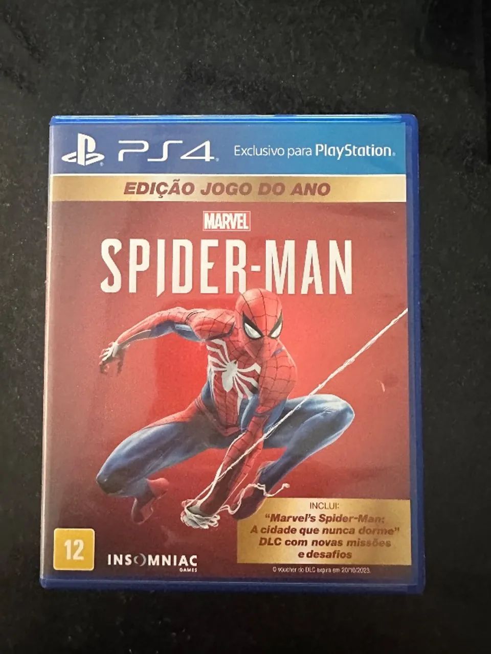 Jogo ps4 spider-man
