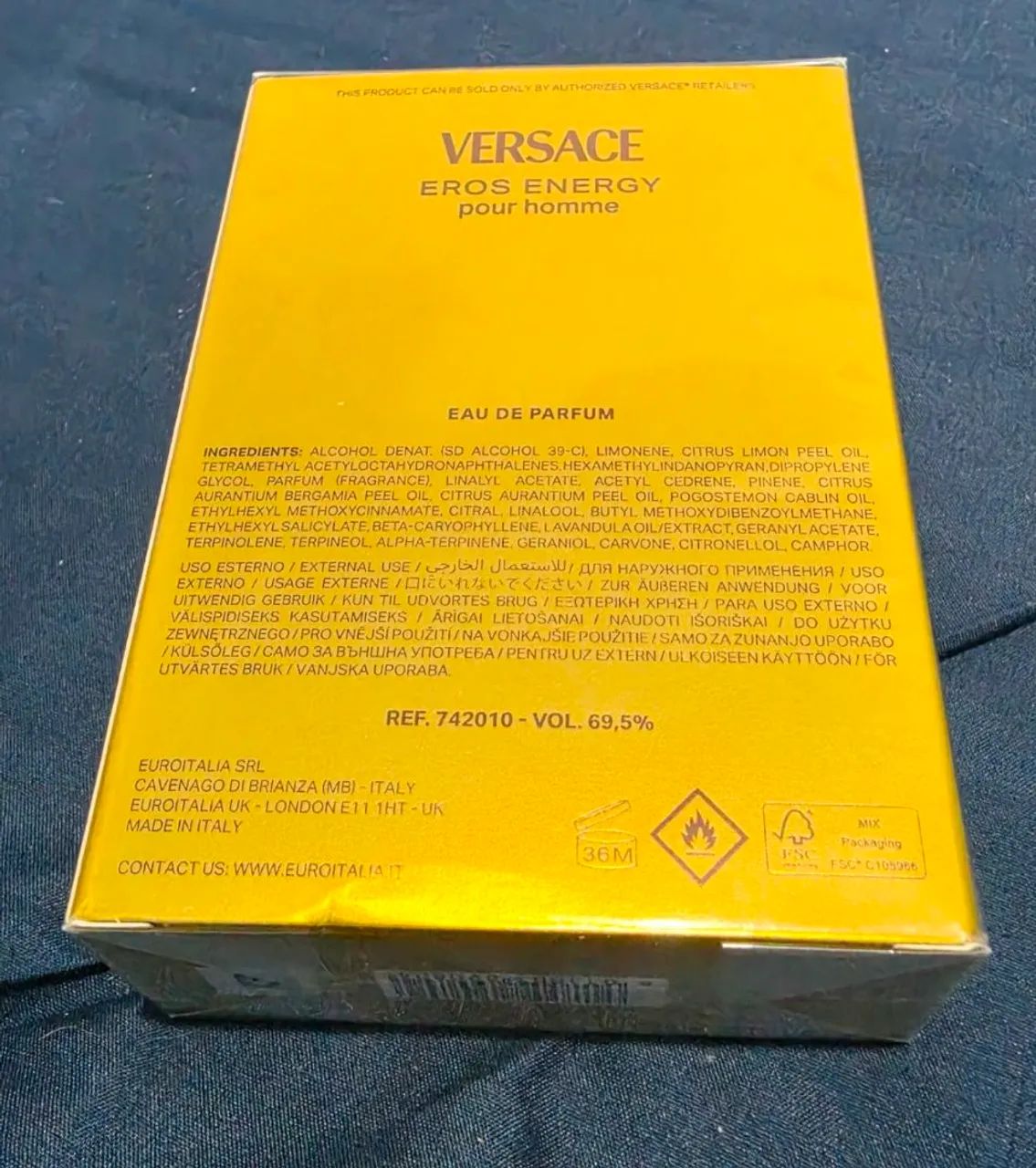 Versace Pour Homme EDP 100ml Original Lacrado - Foto 3