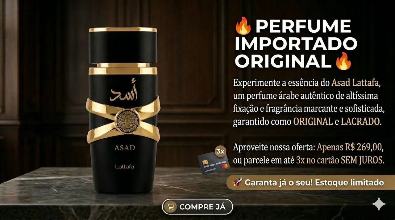 Perfume Asad tradicional "ORIGINAL LACRADO"