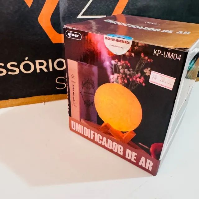 Aromatizador e Luminária em formato Lua - Foto 2