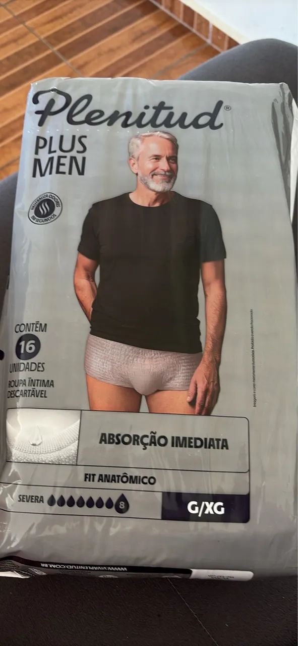 Fralda pra homens  G/XG