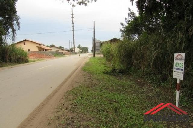 Terreno c/480m² de frente p/ asfalto, rua 1570. baln. itapoá - Foto 3