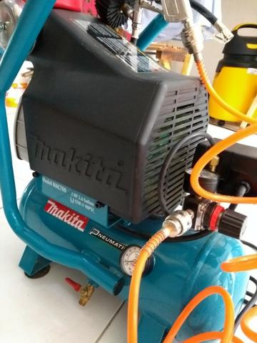 Compressor de ar Makita mac 700 - com acessórios (220v) R$ 1.100,00 - Foto 4