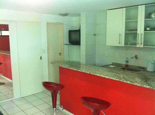Excelente flat 1 quadra praia maceio - Foto 2