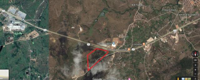 Vitória de Sto Antão=Vend. 155 mil terreno com 3.2 Hect. na BR-232 = Beira da Pista - Foto 3