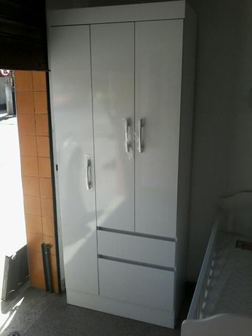 Promocao guarda roupa 3pts mostruario (novo) 398,00 no dinheiro entrega gratis