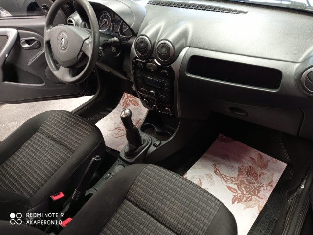 Sandero Expression 1.6 Flex 2012 /2012 Preto Completo !! - Foto 8