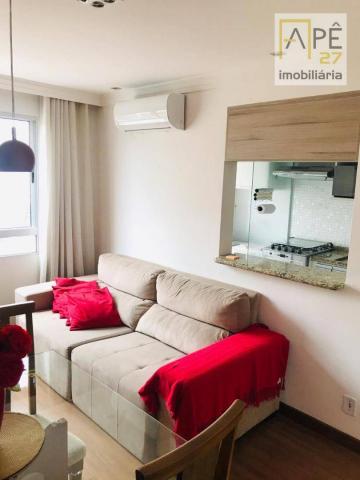 Apartamento 100% mobiliado com 2 dormitórios para alugar, 47 m² por R$ 1.850/mês - Ponte G - Foto 3