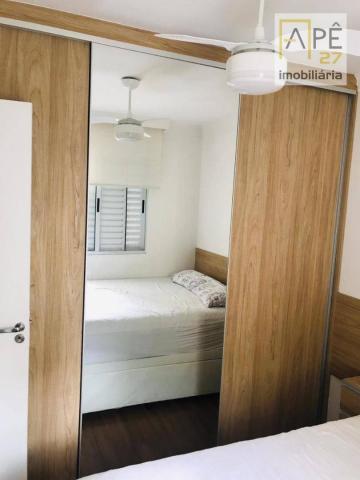 Apartamento 100% mobiliado com 2 dormitórios para alugar, 47 m² por R$ 1.850/mês - Ponte G - Foto 7