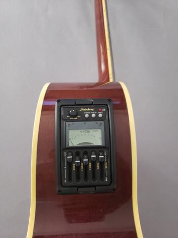 Violão Strinberg JS 02C SB Jumbo Elétrico - Foto 3