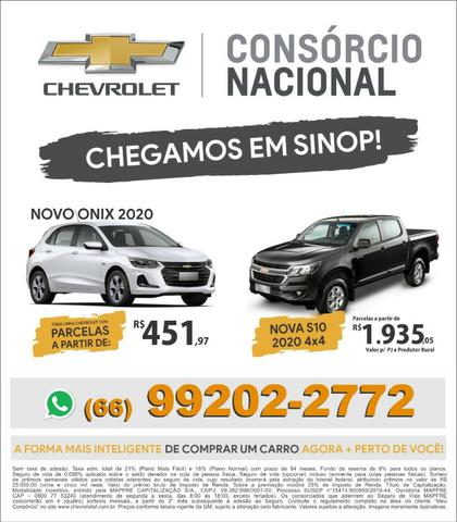 Consórcio chevrolet - carta de crédito