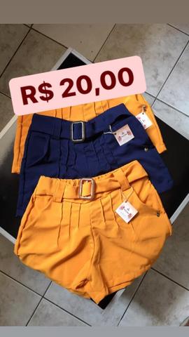 Shorts femininos
