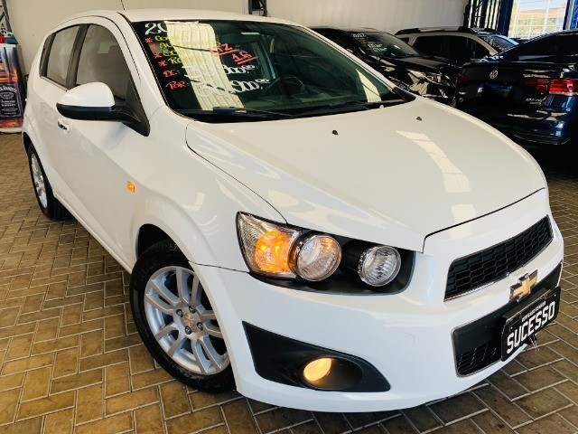 GM / SONIC LTZ 1.6 FLEX AUTOMÁTICO  COMPLETO  TOP DE LINHA