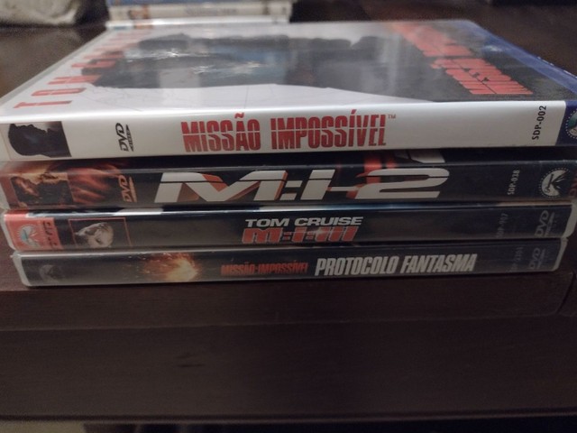 coleção missao impossível em dvd 