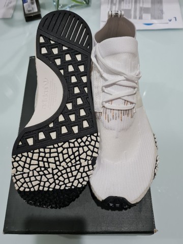 Tenis adidas NMD racer Pk...branco e cinza. - Foto 6