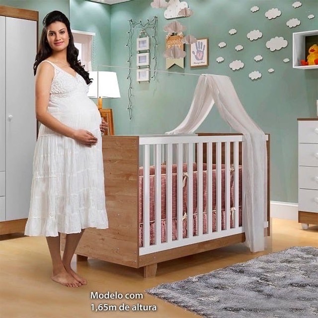 Berço Minicama Life 2 em 1 100% MDF - Entrega Rápida!!!Mar118 - Foto 5