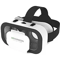 óCulos De Realidade Virtual Vr Fone De Ouvido, óCulos 3d Fone De Ouvido De  Realidade Virtual Com Controle Remoto/AlçA De Jogo, CompatíVel Com Ios E  Android 5-7 Smart phones,D : : Eletrônicos