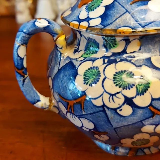 Açucareiro em porcelana inglesa Wood & Son - Foto 5