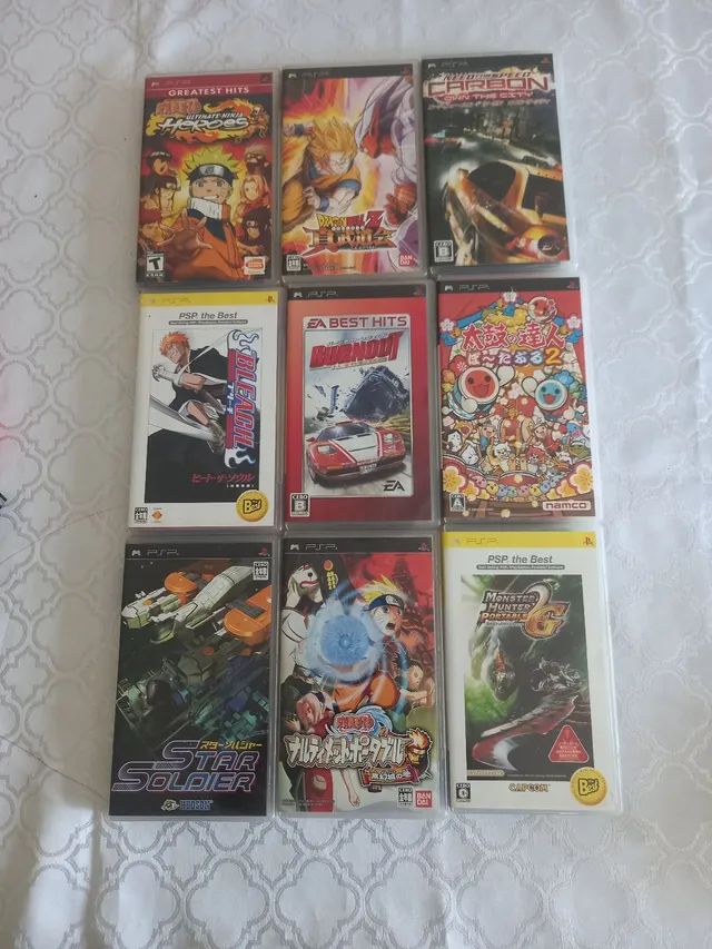 B.2 jogos da psp