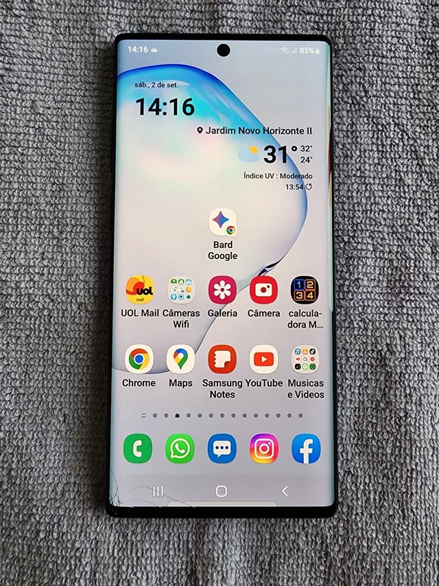 Galaxy note 10 plus 256gb  +1033 anúncios na OLX Brasil