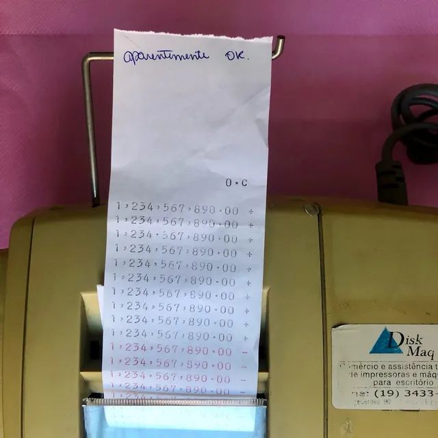 Calculadora Eletrônica Antiga Elgin MB-7122 - Foto 3