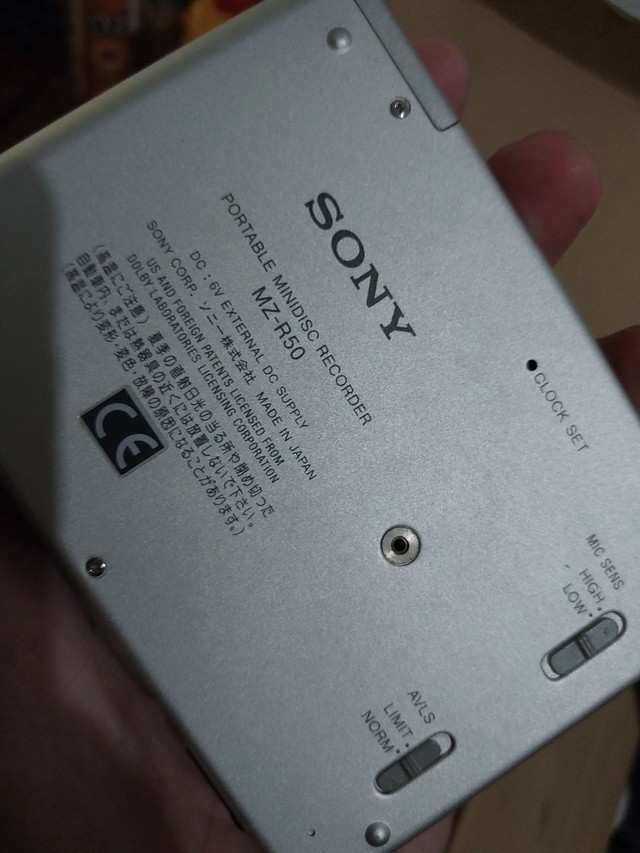 SONY MD WALKMAN MZ r50 completo impecável