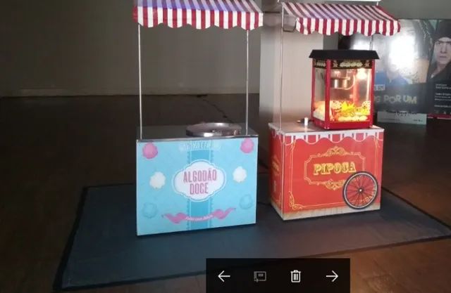 Algodão Doce barraca completa - Foto 2