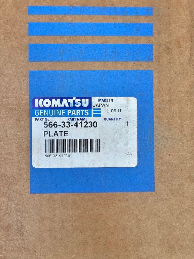 Pa carregadeira escavadeira caminhao  komatsu placa fricção nova original 5663341230  - Foto 5