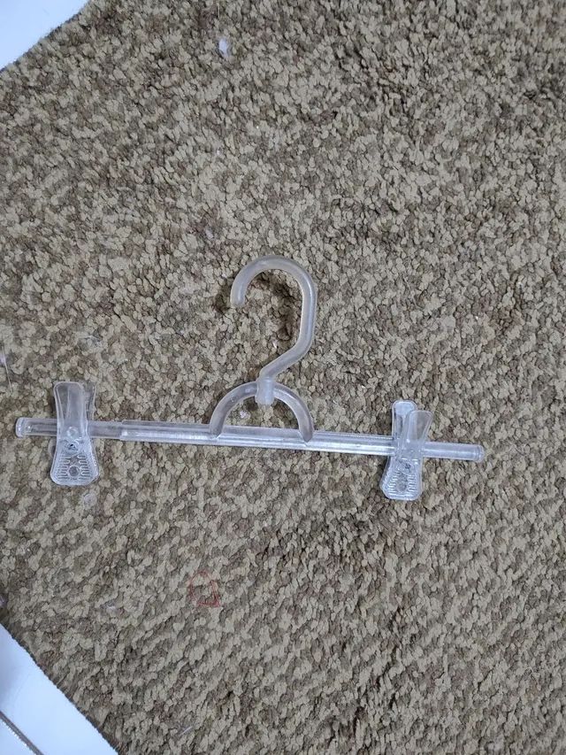 20 Cabides de acrílico com presilhas  - Foto 2