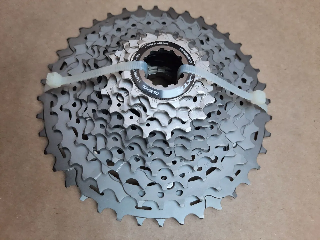 Cassete Shimano xtr cs-m9000 11/40 dentes mtb