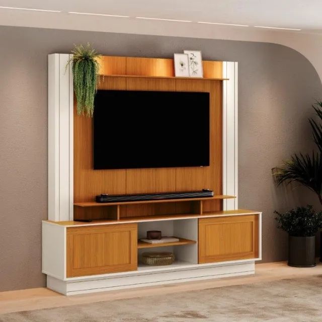 Home Estante ATL Para TV Até 58'' Polegadas! Frete + Montagem. - Foto 3