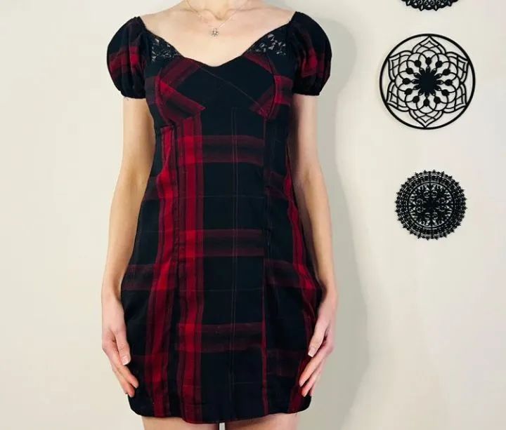 Vestido xadrez