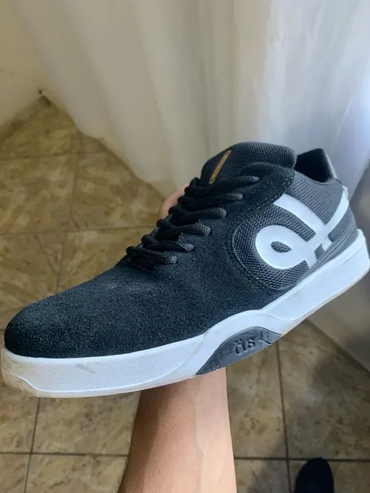 Tênis OUS Imigrante Preto com branco 43