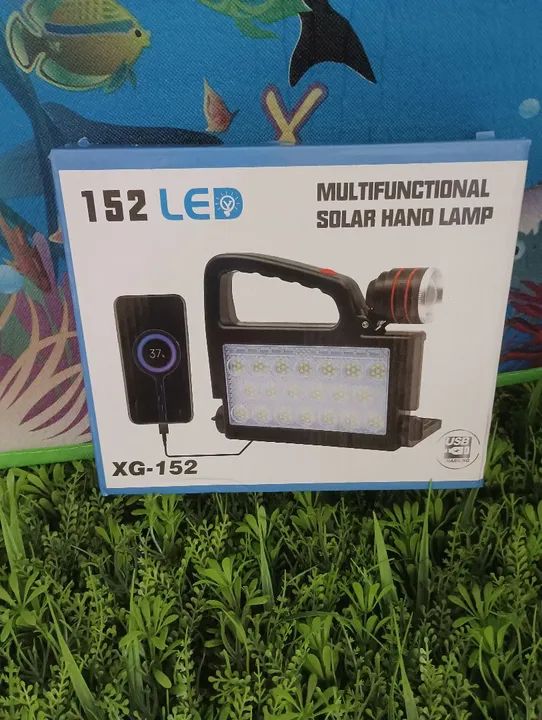 Lanterna solar recarregável portátil - Foto 2