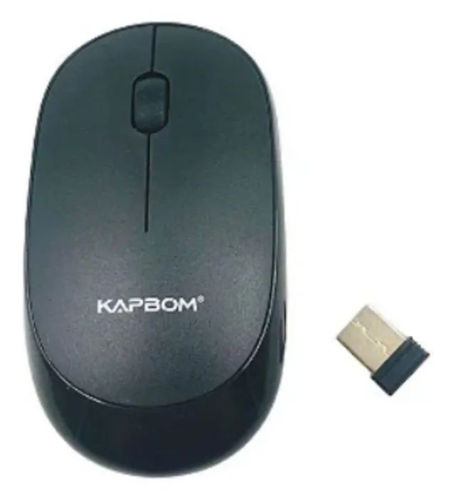 Novo Mouse Sem Fio Kapbom USB - Foto 2
