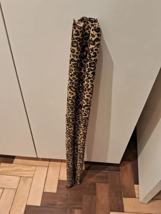 Protetor Rolinho Rolo Veda Porta 80cm Cor Animal Print - Foto 2